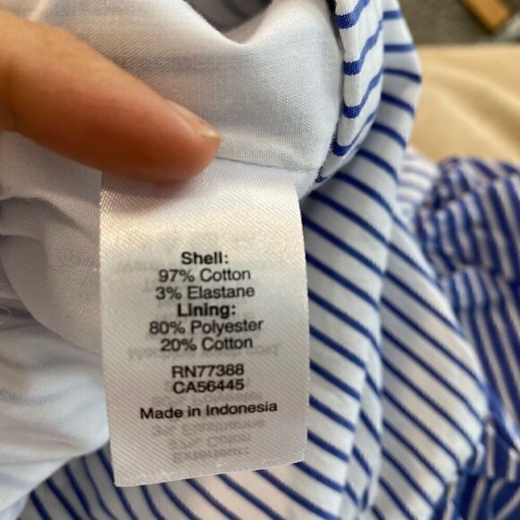 J. Crew Cocktail Stripe Tiered Ruffle Midi Skirt - Picture 8 of 9